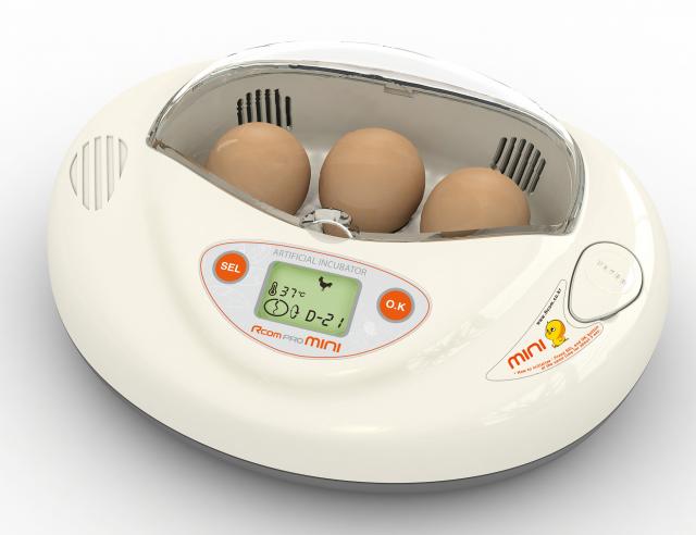 リトルママ小型デジタル自動孵卵器＋検卵用ＬＥＤライト＋ウズラ用 